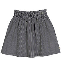 Müsli Skirt - Poplin Stripe - Conditioner Cream/Night Blue