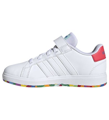 adidas Performance Shoe - Grand COURT 2.0 EL - White/Red