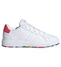 adidas Performance Shoe - Grand COURT 2.0 K - White/Red