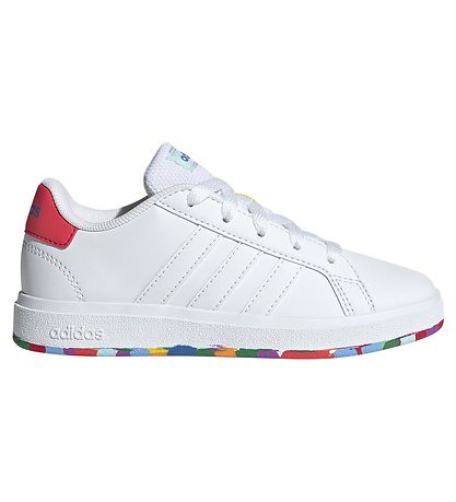 adidas Performance Shoe - Grand COURT 2.0 K - White/Red