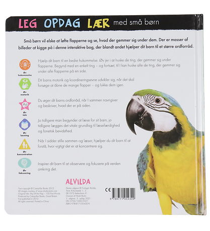 Alvilda Picture Book - Min Løfte-Flapper-Book - 100 First Words 