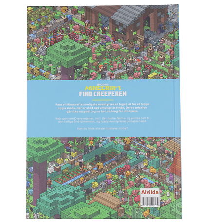 Livre Alvilda - Minecraft - Trouver Le Creeper™ - Danois