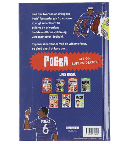 Alvilda Book - Football Stars - Pogba - All About the Superstar Alvilda Book - Football Stars - Pogba - All About the Superstar