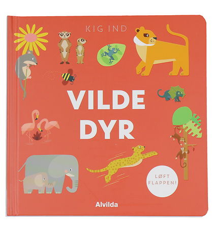 Alvilda Buch - Blick ins Buch - Wilde Tiere - Dänisch Alvilda Buch - Blick ins Buch - Wilde Tiere - Dänisch
