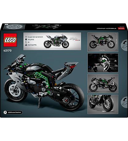 LEGO® Technic - Kawasaki Ninja H2R Motorcycle 42170 - 643 Parts