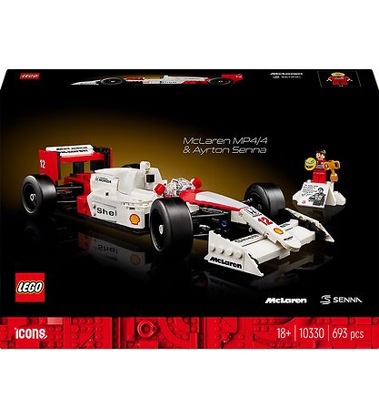 LEGO® Icons - McLaren MP4/4 & Ayrton Senna 10330 - 693 Parts