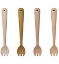 Liewood Forks - 4 Pakki - Sílikon - Scott - Rose Multi Mix