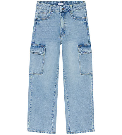 Grunt Jeans - Giant Cargo Dashing - Mid Blue Grunt Jeans - Giant Cargo Dashing - Mid Blue