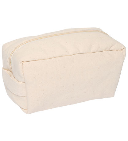 Design Letters Toiletry Bag - Smile - Natural/Black