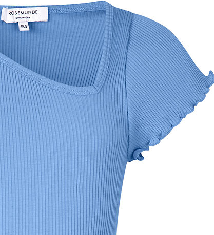 Rosemunde Dress - Rib - Blue Heaven