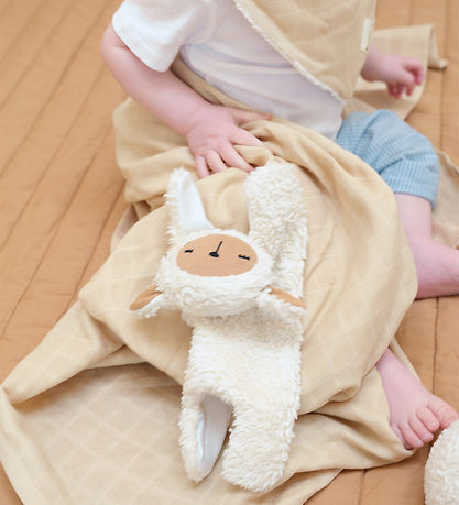 Fabelab Comfort Blanket - Sheep Cuddle - Natural