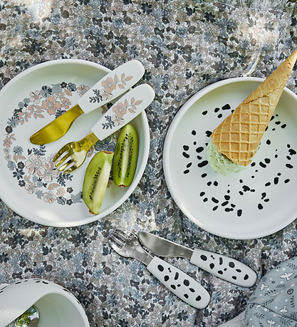 Elodie Details Dinner Set - Silicone - 3 Parts - Dalmatian Dots