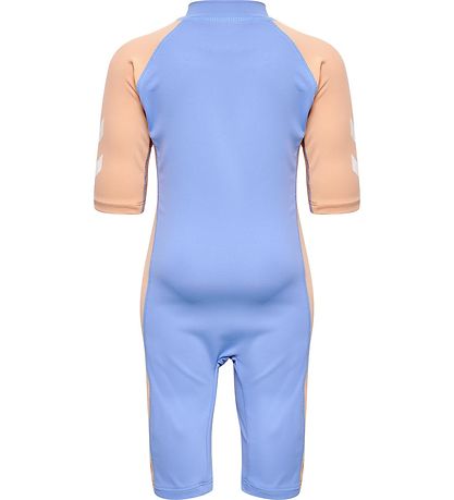 Hummel Coverall Swimsuit - HmlCala - UV40+ - Blue/Pink