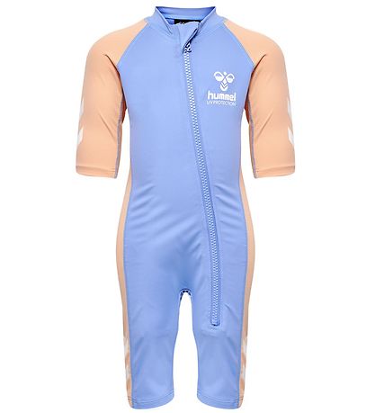 Hummel Coverall Swimsuit - HmlCala - UV40+ - Blue/Pink