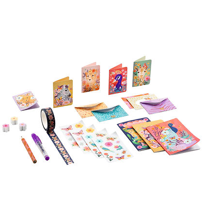 Djeco Letterhead - 22 Parts - Lovely Mini Kendra Djeco Letterhead - 22 Parts - Lovely Mini Kendra