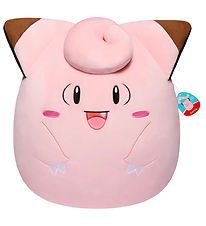Peluche Squishmallows - 25 cm - Pokémon Mélofée Peluche Squishmallows - 25 cm - Pokémon Mélofée