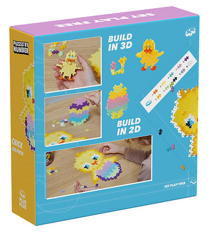 Plus-Plus Puzzle Town Number - 250 pcs - Chick