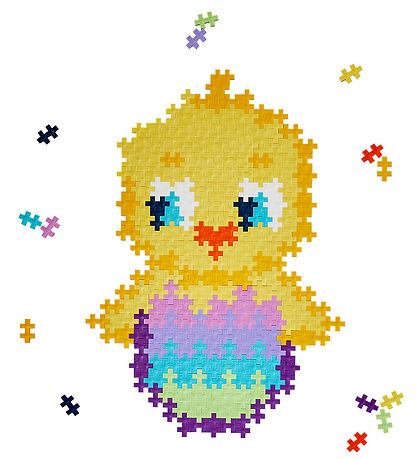 Plus-Plus Puzzle Town Number - 250 pcs - Chick