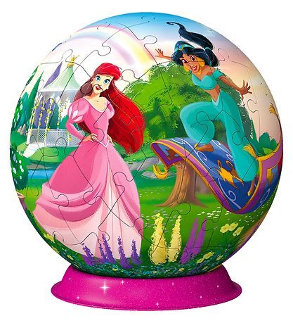 Ravensburger 3D Puzzel - 72 Bakstenen - Disney Princess Ravensburger 3D Puzzel - 72 Bakstenen - Disney Princess