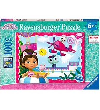 Puzzle Ravensburger - 100 Briques - Gabby's Dollhouse Puzzle Ravensburger - 100 Briques - Gabby's Dollhouse