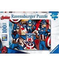 Ravensburger Jigsaw Puzzle - 100 Bricks - Marvel Captain America Ravensburger Jigsaw Puzzle - 100 Bricks - Marvel Captain America