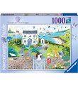 Ravensburger Jigsaw Puzzle - 1000 Bricks - Coastal Cottage Ravensburger Jigsaw Puzzle - 1000 Bricks - Coastal Cottage