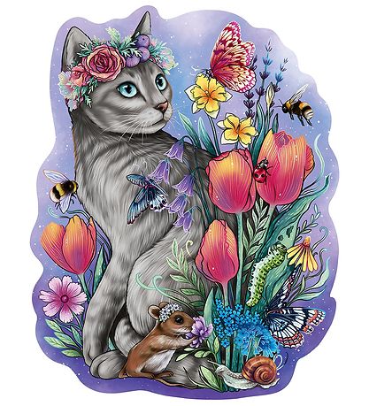 Ravensburger Jigsaw Puzzle - Wood - 150 Bricks - Lovely CAT Ravensburger Jigsaw Puzzle - Wood - 150 Bricks - Lovely CAT