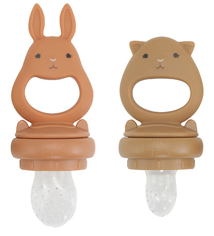 Konges Sløjd Food Feeders - 2-Pack - Almond/Terracotta