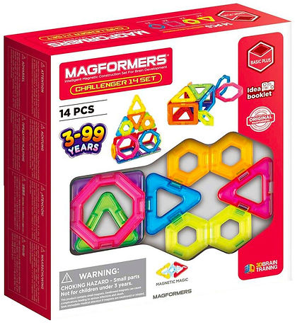 Ensemble d'aimants Magformers - 14 Parties - Challenger