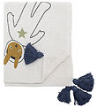 Bloomingville Blanket - Space Blanket - Natural Bloomingville Blanket - Space Blanket - Natural