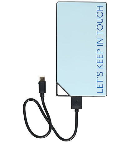 Design Letters Power Bank - 8000mAh - Light blue Design Letters Power Bank - 8000mAh - Light blue