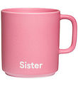 Design Letters Mug - Favourite - Sister - Pink Design Letters Mug - Favourite - Sister - Pink