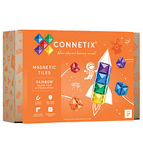 Connetix Magnet set - 42 Parts - Rainbow Square Connetix Magnet set - 42 Parts - Rainbow Square