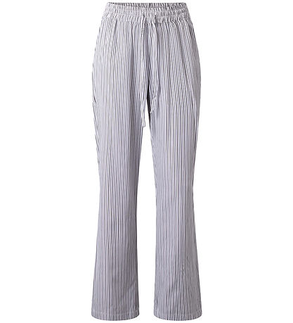 Hound Trousers - Striped - Black