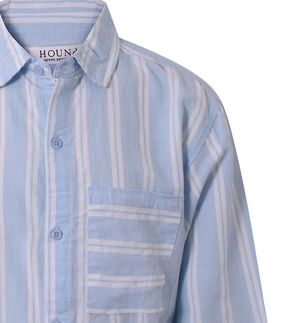 Hound Overhemd - Striped - Light Blue/White Hound Overhemd - Striped - Light Blue/White
