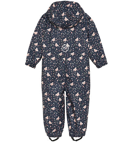 Minymo Softshell Suit - Blue Nights w. Butterflies Minymo Softshell Suit - Blue Nights w. Butterflies