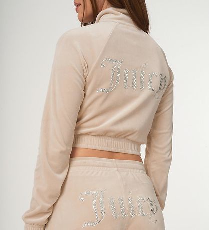 Juicy Couture Cardigan - Tasha - Velvet - Brazilian Sand