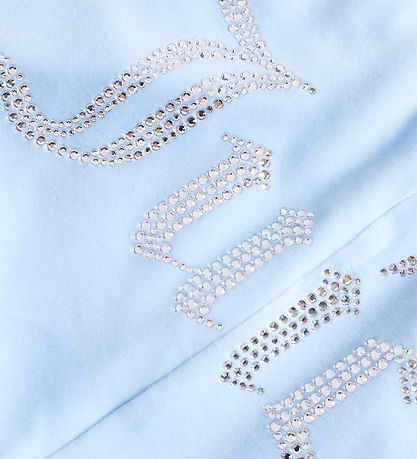 Juicy Couture Velvet Trousers - Tina - Powder Blue