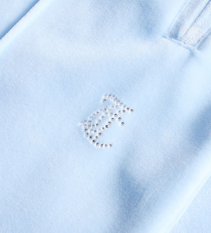 Juicy Couture Velvet Trousers - Tina - Powder Blue