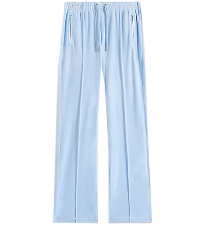 Juicy Couture Velvet Trousers - Tina - Powder Blue