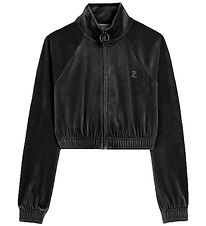Juicy Couture Cardigan - Tasha - Velvet - Black