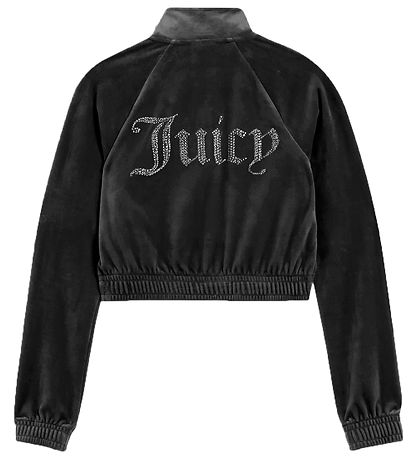 Juicy Couture Cardigan - Tasha - Velvet - Black