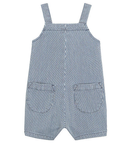 Tommy Hilfiger Set - T-shirt/Overalls - Striped Dungaree - The Tommy Hilfiger Set - T-shirt/Overalls - Striped Dungaree - The