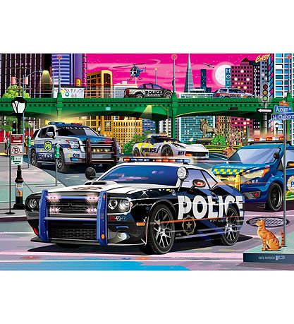 Ravensburger Jigsaw Puzzle - 150 Bricks - Police On Patrol Ravensburger Jigsaw Puzzle - 150 Bricks - Police On Patrol