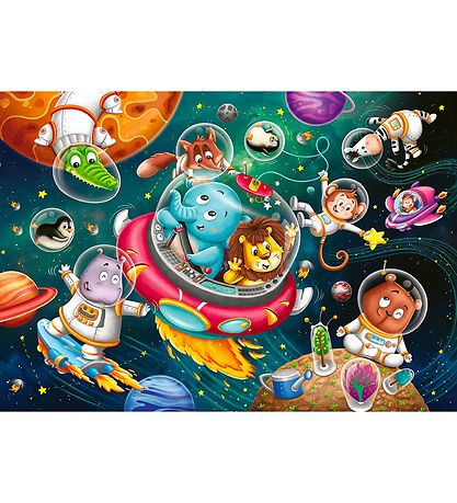 Ravensburger Puzzlespiel - 2x12 Teile - Animals In Space