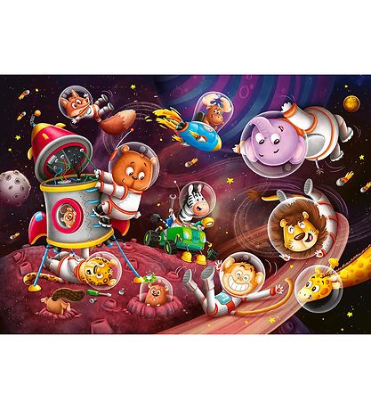 Ravensburger Puzzlespiel - 2x12 Teile - Animals In Space
