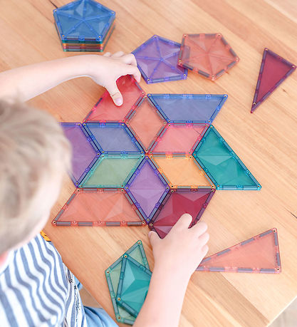 Connetix Magnet Set - 48 Parts - Pastel Shape Expansion Pack