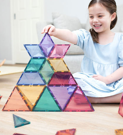 Connetix Magnet Set - 48 Parts - Pastel Shape Expansion Pack