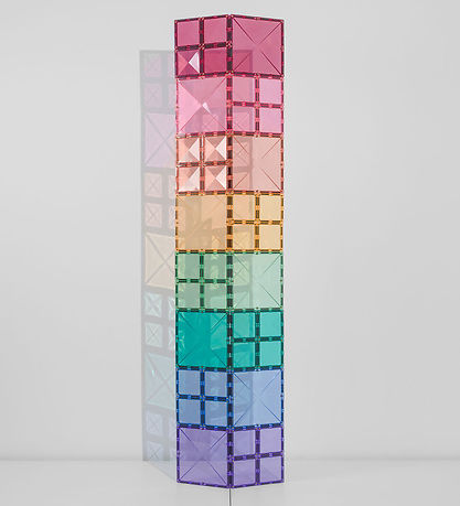 Connetix Segulsett - 40 Partar - Pastel Square Expansion Pakki