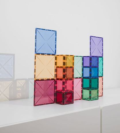 Connetix Segulsett - 40 Partar - Pastel Square Expansion Pakki